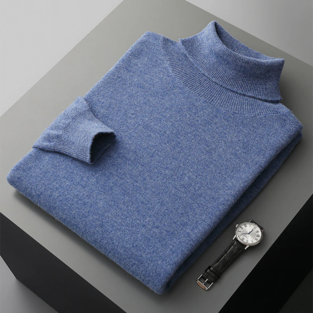 Cagliari Merino Wool Turtle Neck Sweater