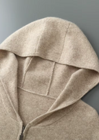 Premium Extra-Fine Merino Wool Zipper Hoodie