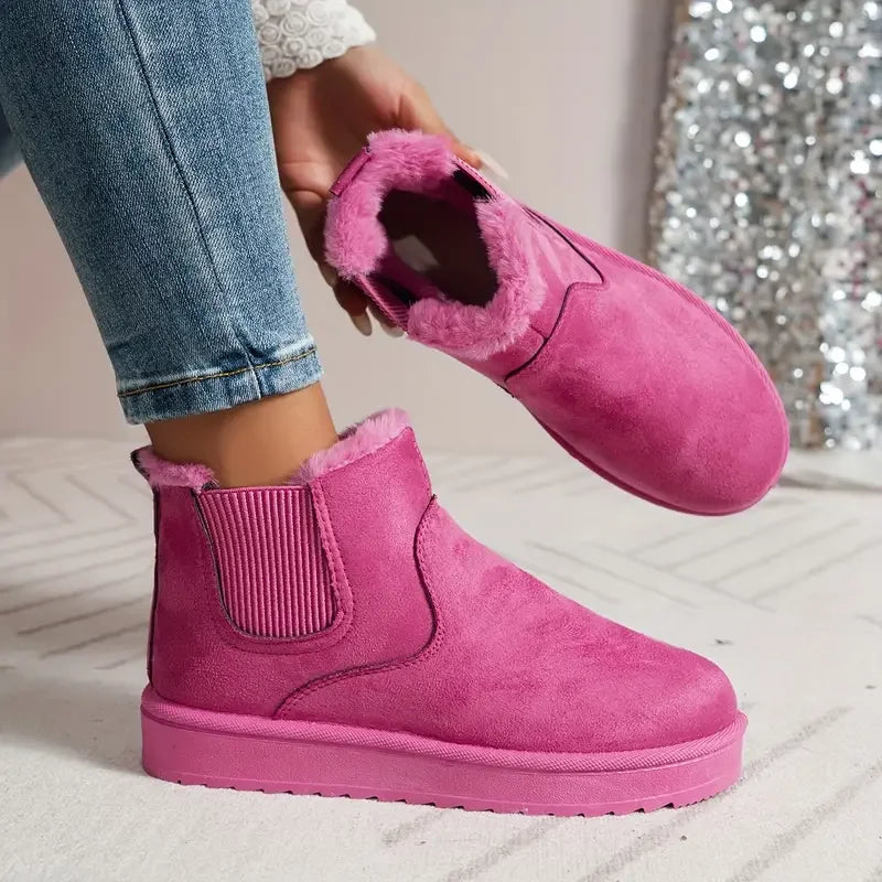 Women's Insulated Winter Boots with Non-Slip Sole