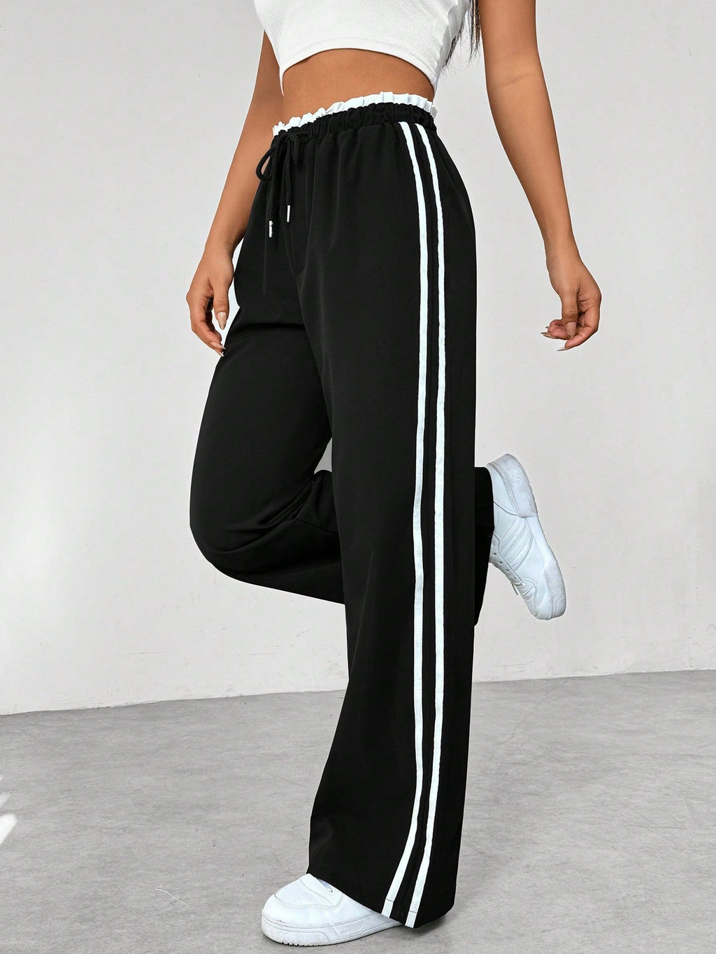 Yara | Stylish Wide-Leg Sport Trousers