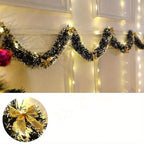2-Pack Battery-Operated LED Christmas Garland Lights