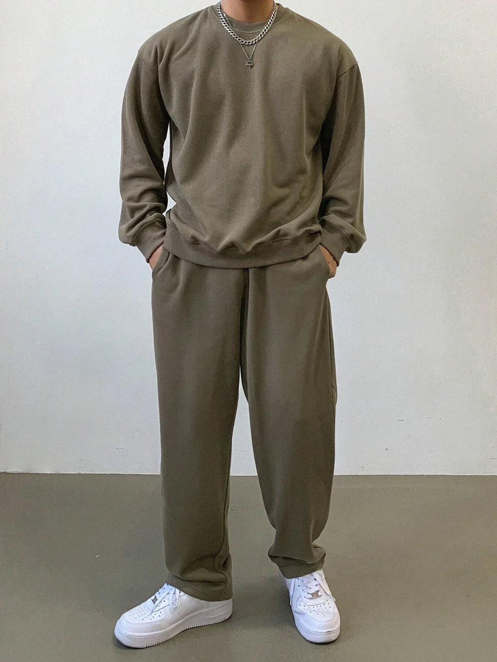 LIVAA Men's Tracksuit Set: Hoodie and Trousers