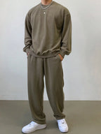 LIVAA Men's Tracksuit Set: Hoodie and Trousers