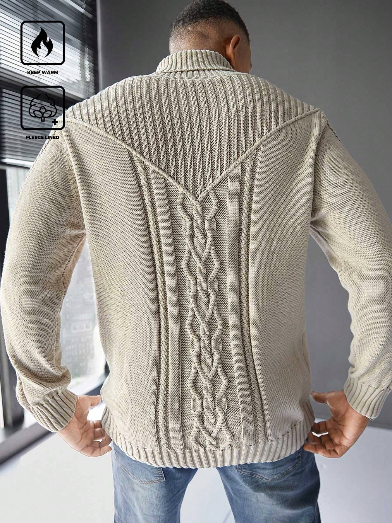 JAMES - Men's Warm and Cozy Knitted Sweater for Ultimate Comfort