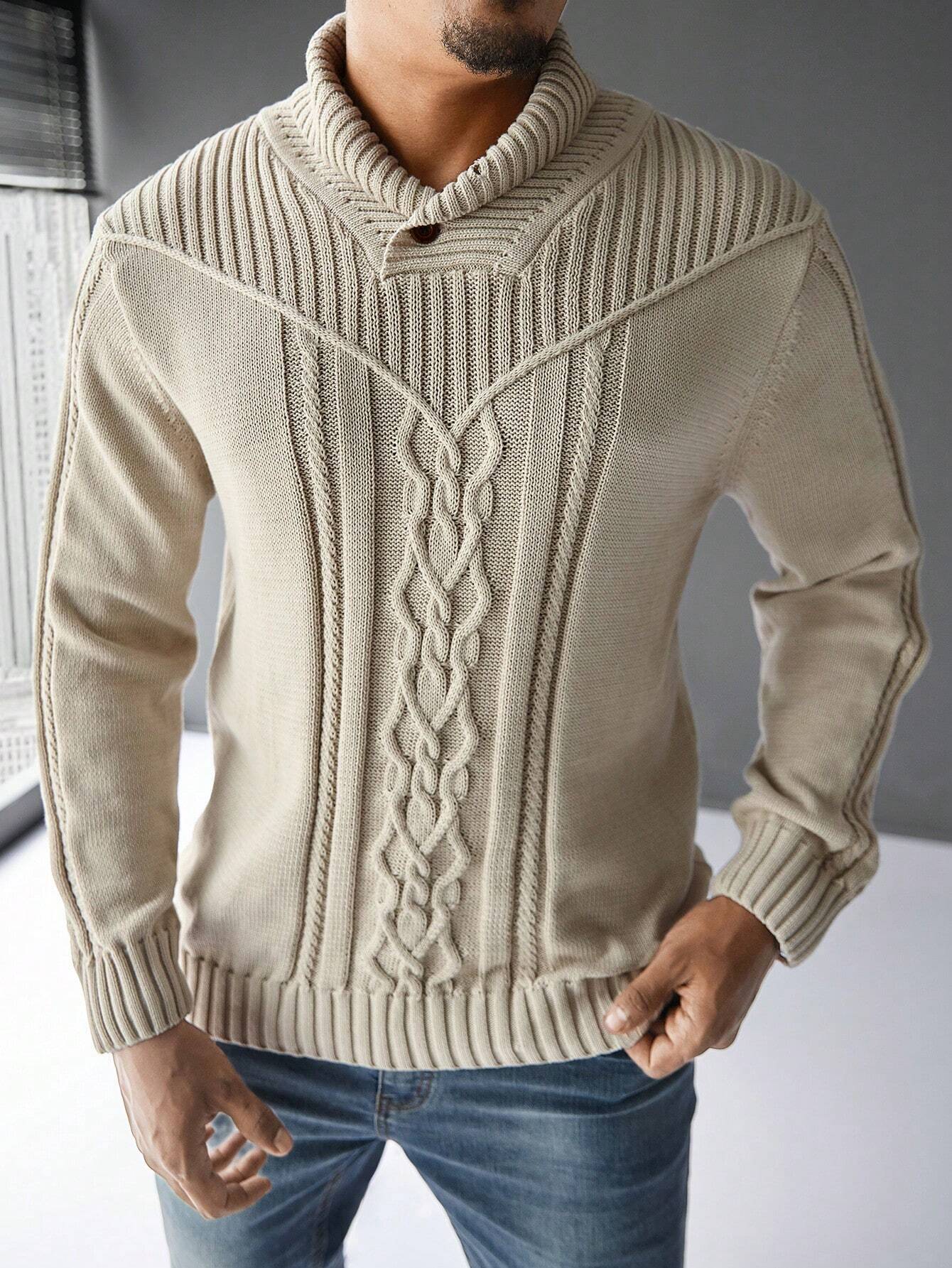 JAMES - Men's Warm and Cozy Knitted Sweater for Ultimate Comfort