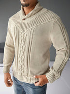 JAMES - Men's Warm and Cozy Knitted Sweater for Ultimate Comfort
