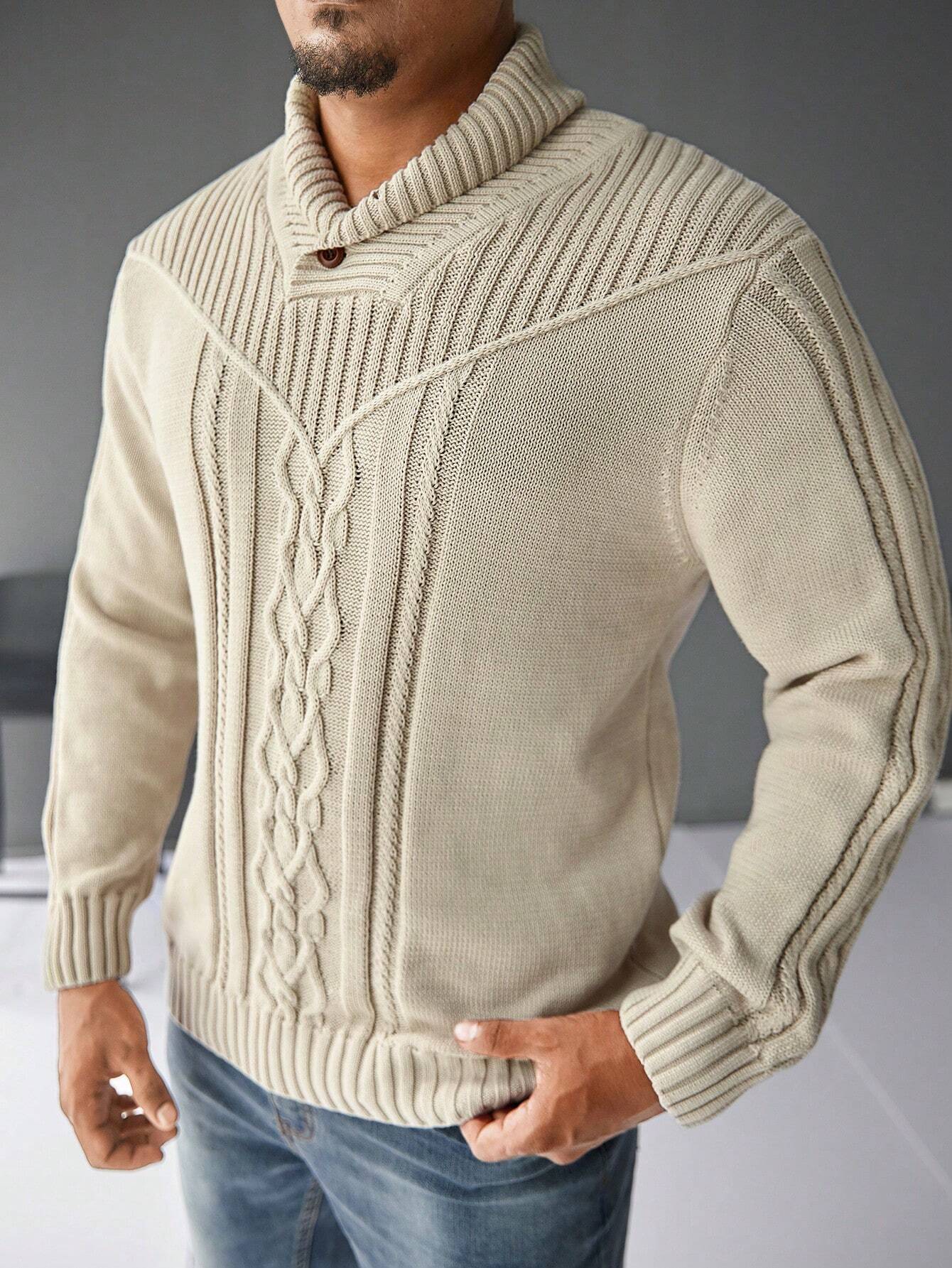 JAMES - Men's Warm and Cozy Knitted Sweater for Ultimate Comfort