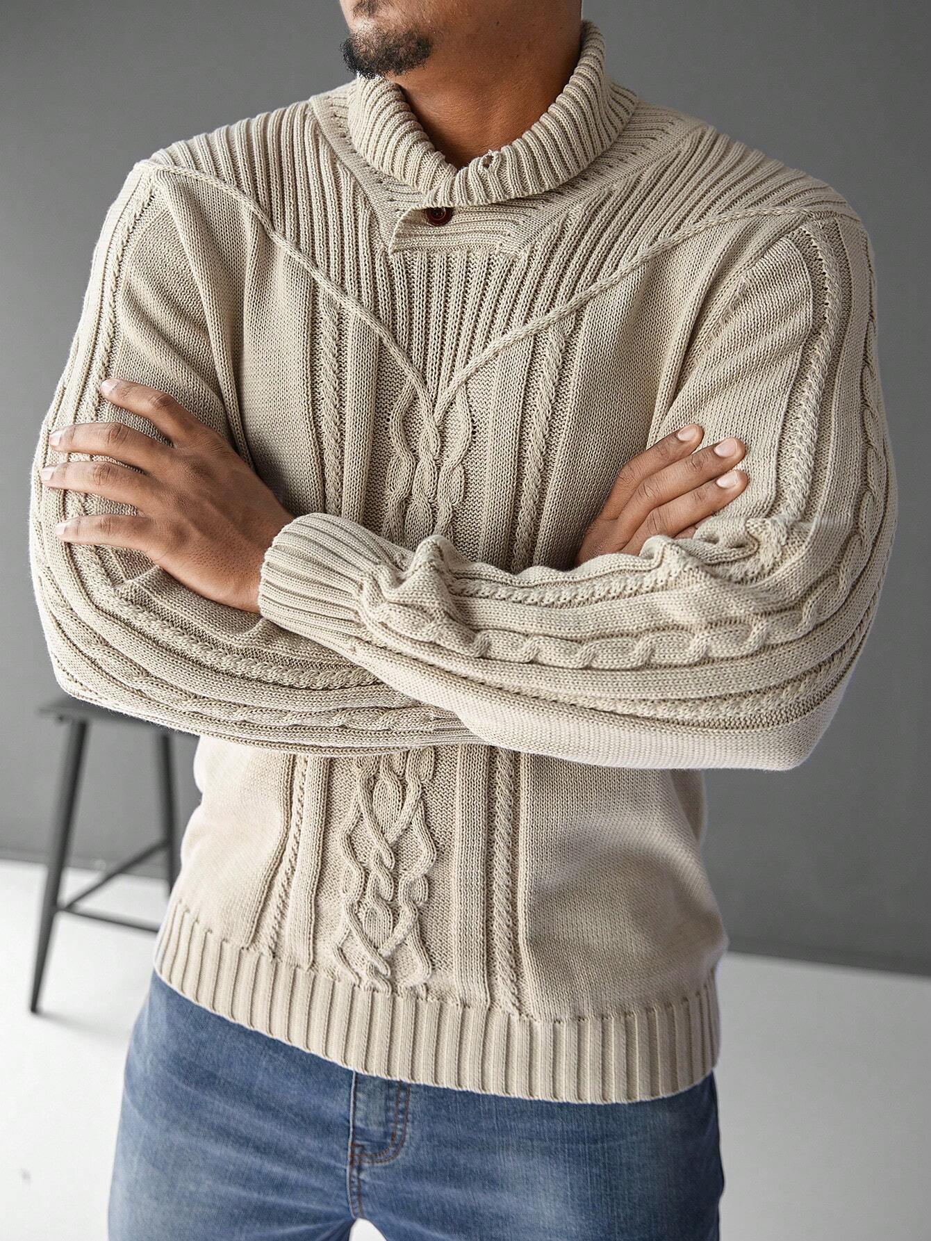 JAMES - Men's Warm and Cozy Knitted Sweater for Ultimate Comfort