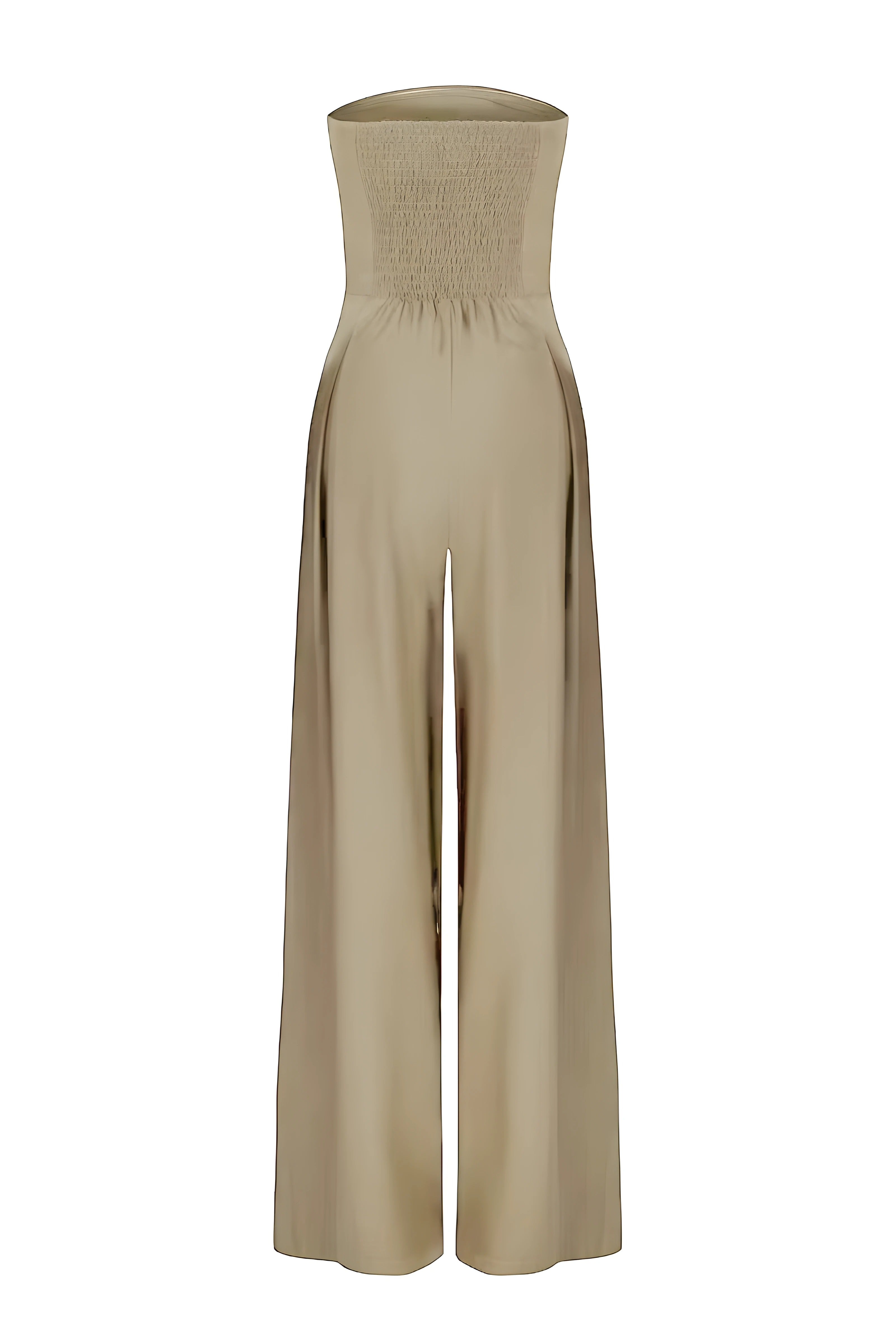 Viola - Chic Strapless Jumpsuit