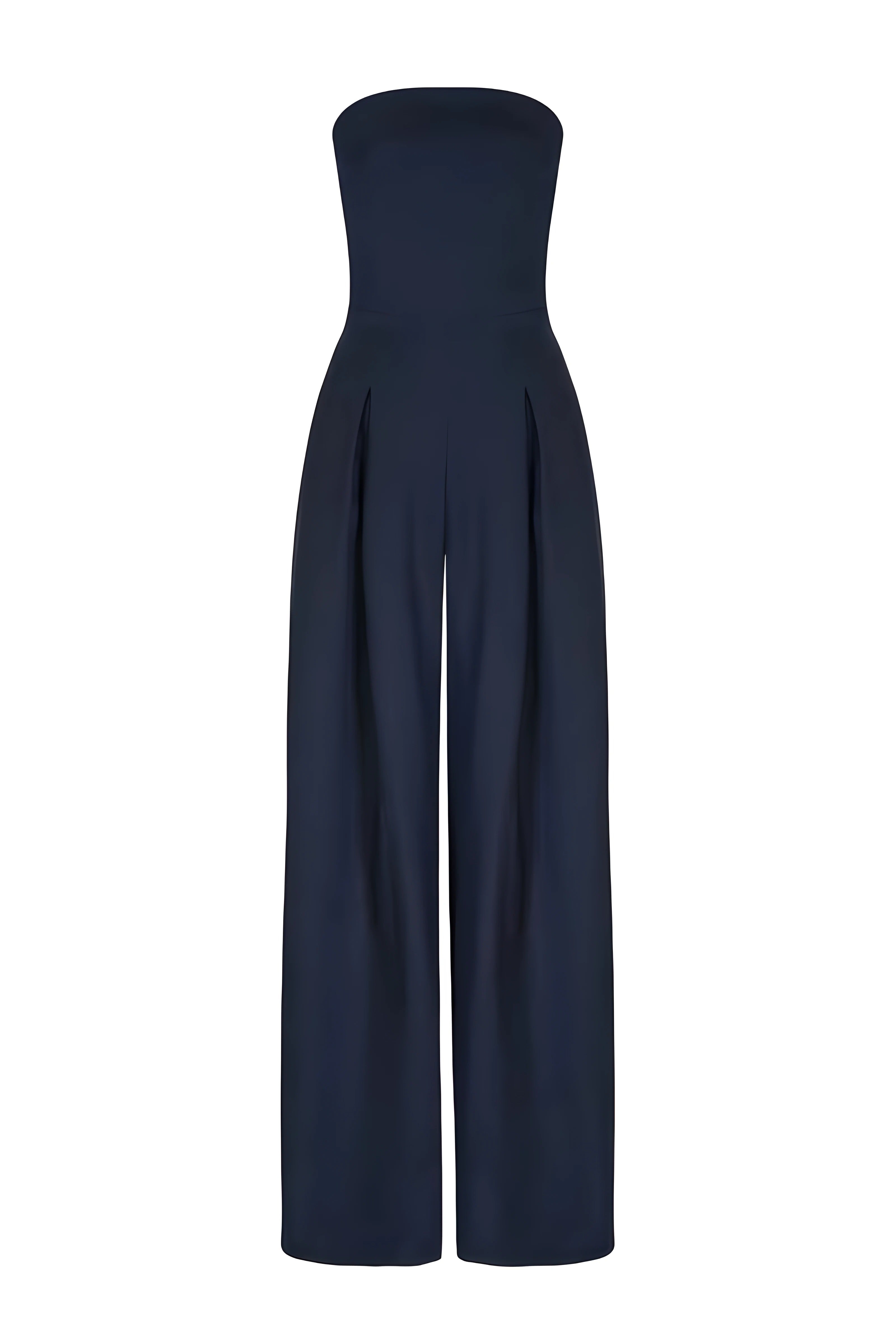 Viola - Chic Strapless Jumpsuit