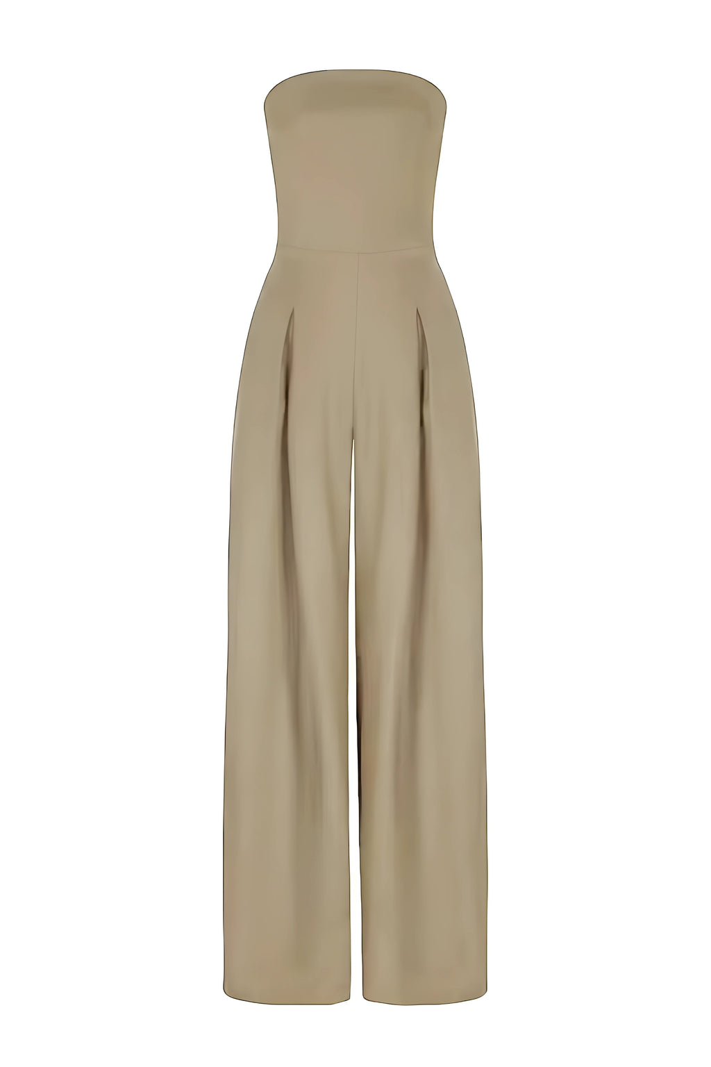 Viola - Chic Strapless Jumpsuit