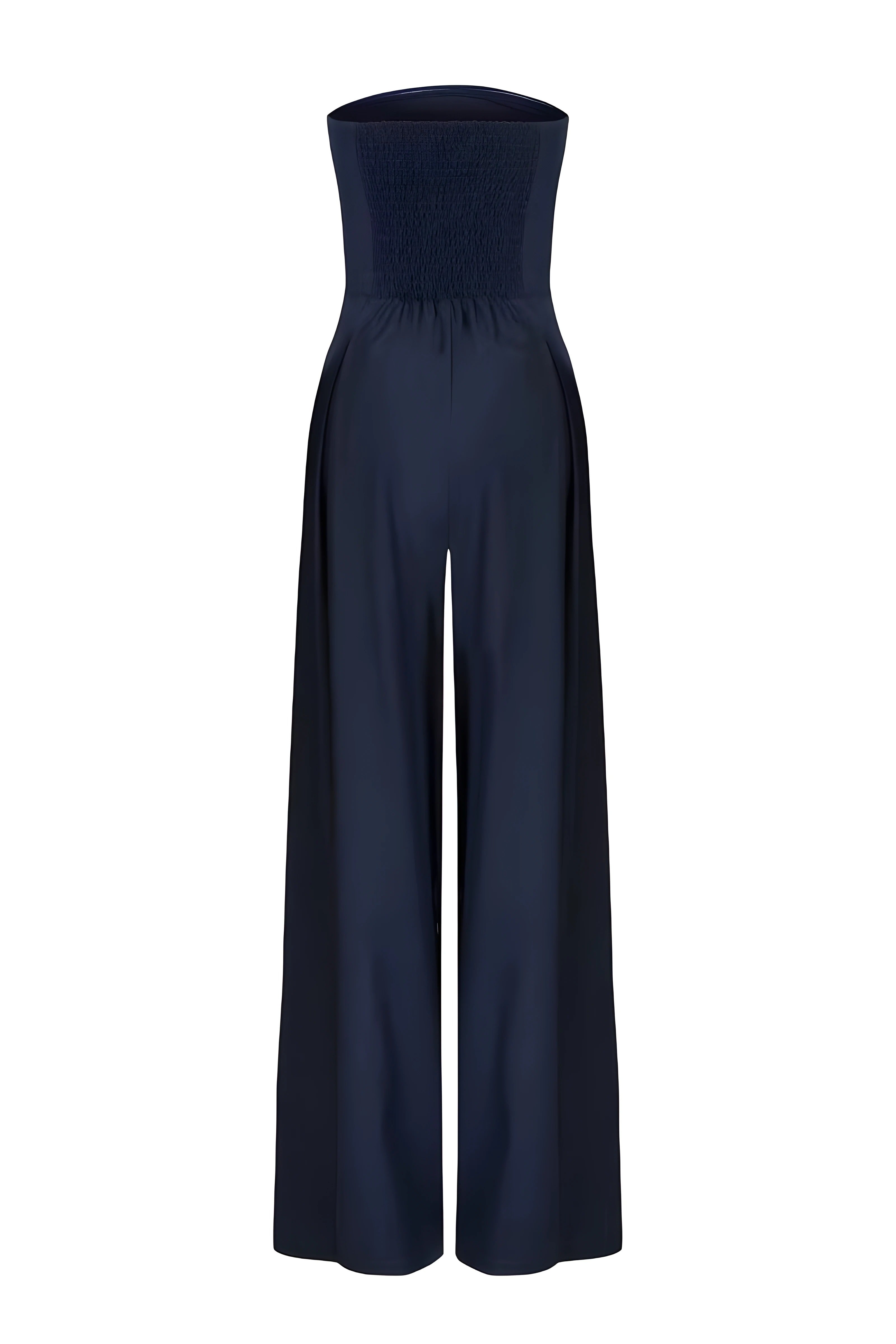 Viola - Chic Strapless Jumpsuit
