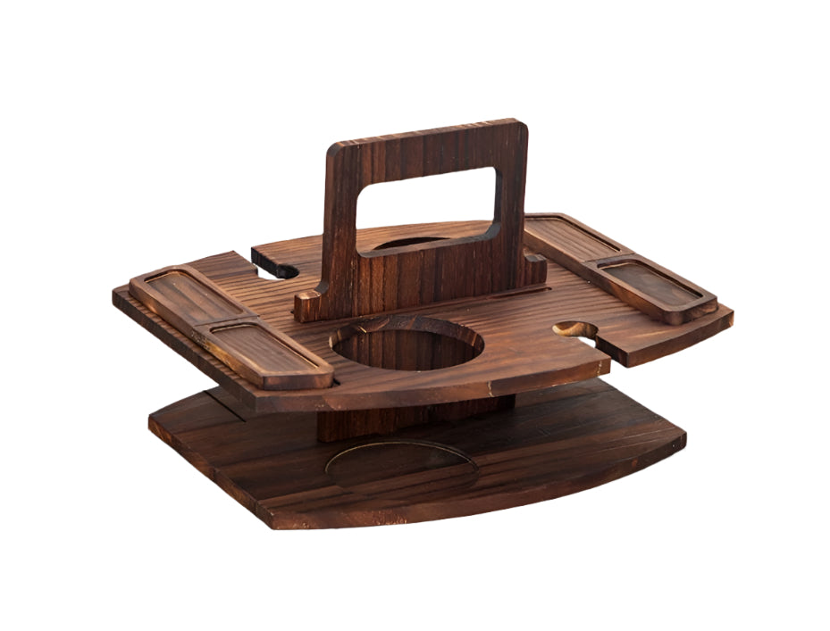 Chic Wooden Wine Tray – Ideal for Every Celebration