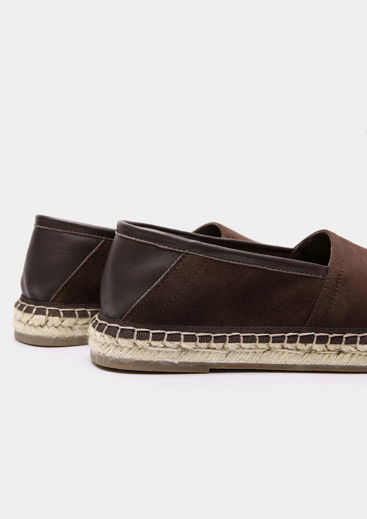 Dark Brown Seaside Espadrilles