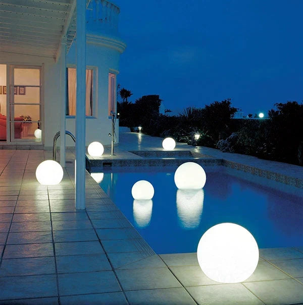 GlowSphere - Circular Outdoor Garden Light