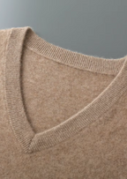 Premium Extra-Fine Merino Wool V-Neck Sweater Vest