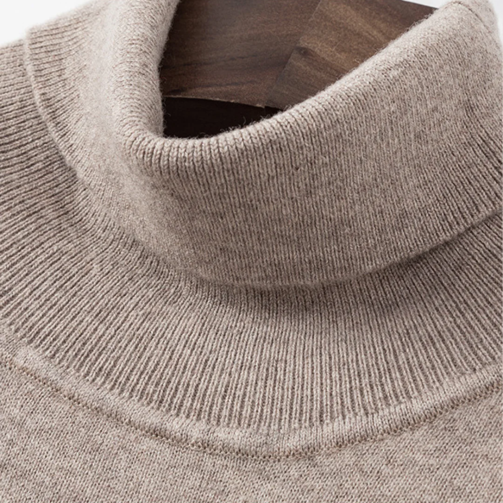 Cagliari Merino Wool Turtle Neck Sweater