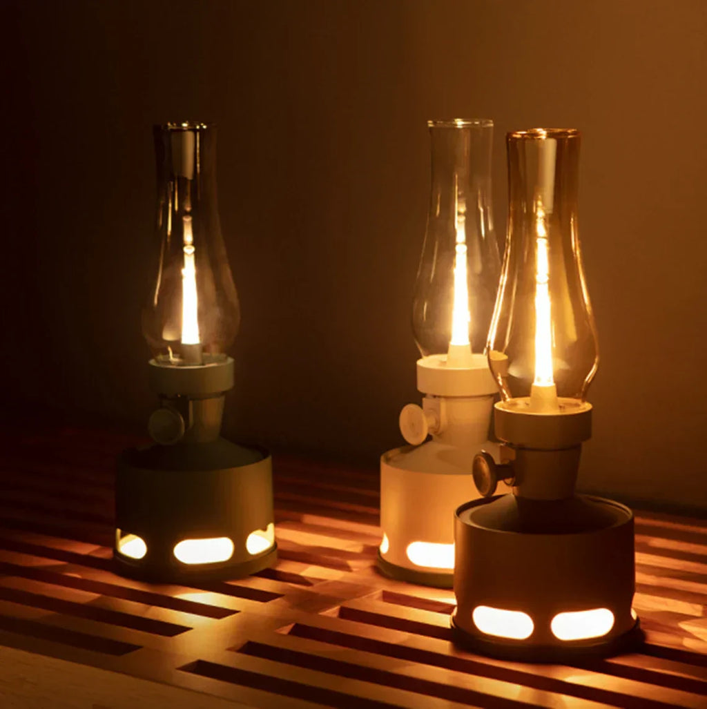 Retro Rechargeable LED Lamp - LumaLantern