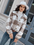 Luna Dressed Teddy Coat - Comfort and Elegance for Women