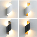 TwistLight Spiral-Shaped Modern LED Wall Lamp
