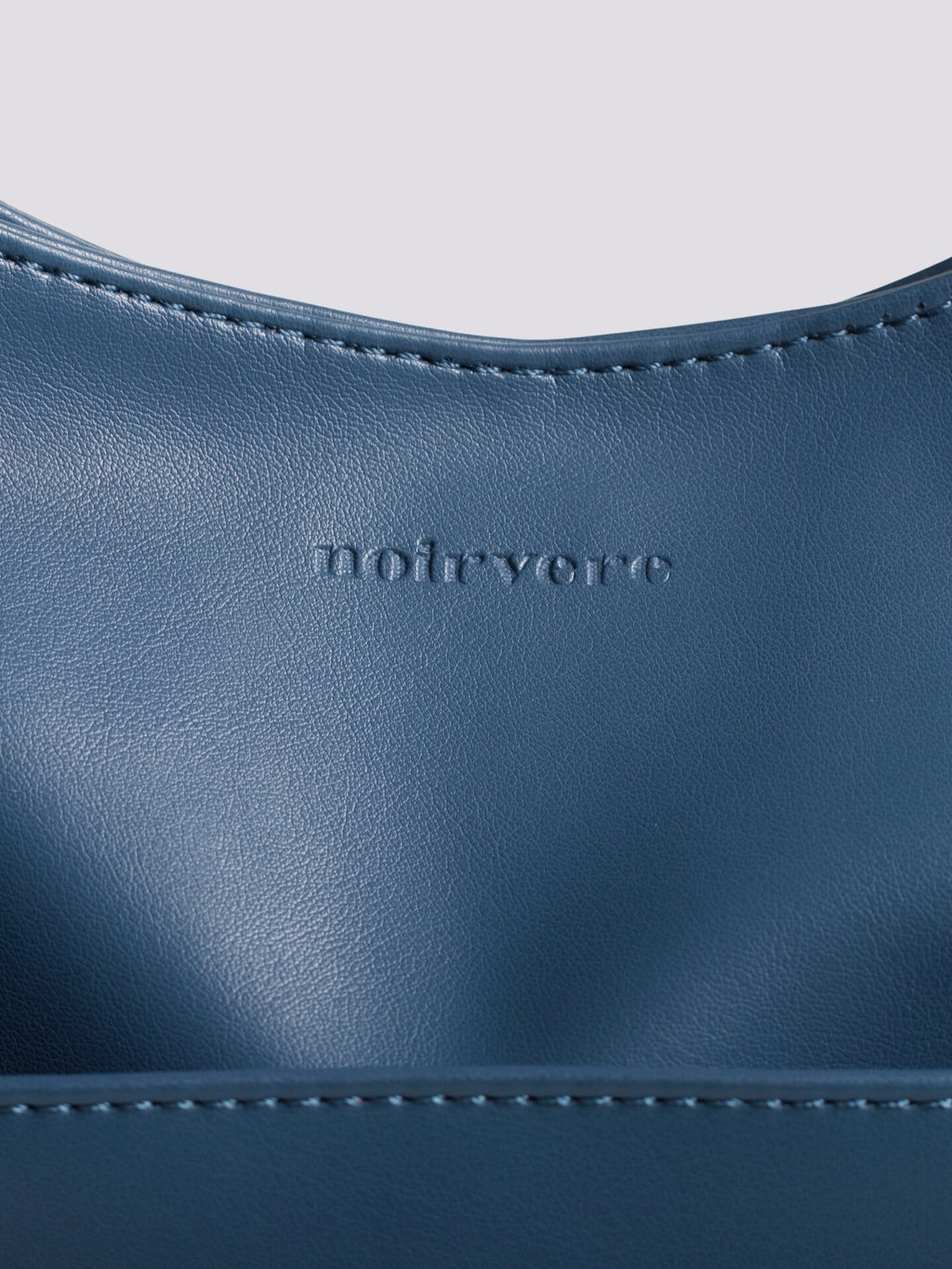 Simple Vegan Hobo Shoulder Bag - Empty Design