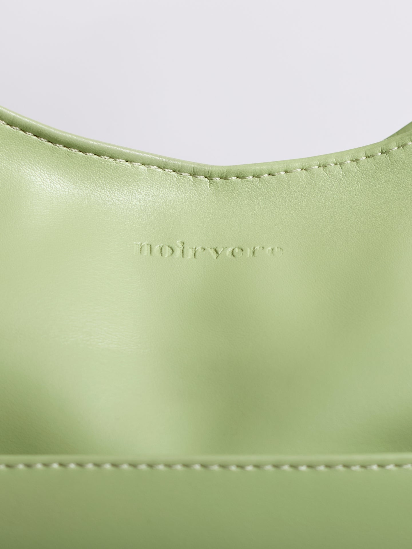 Simple Vegan Hobo Shoulder Bag - Empty Design