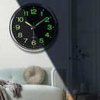 Treviq Stylish Oversized Wall Clock with Illuminating Effect