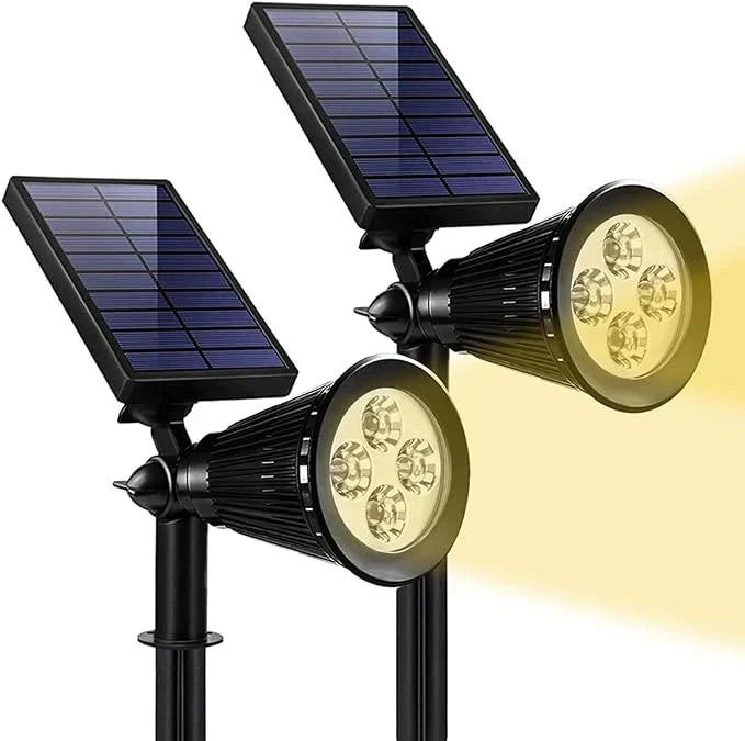 SunFlex Adjustable Weather-Resistant Solar Spotlight