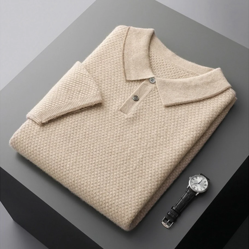 Aristo Cashmere Knit Polo