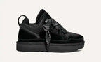 Cognac Women's Plateau Sneakers with Lining
