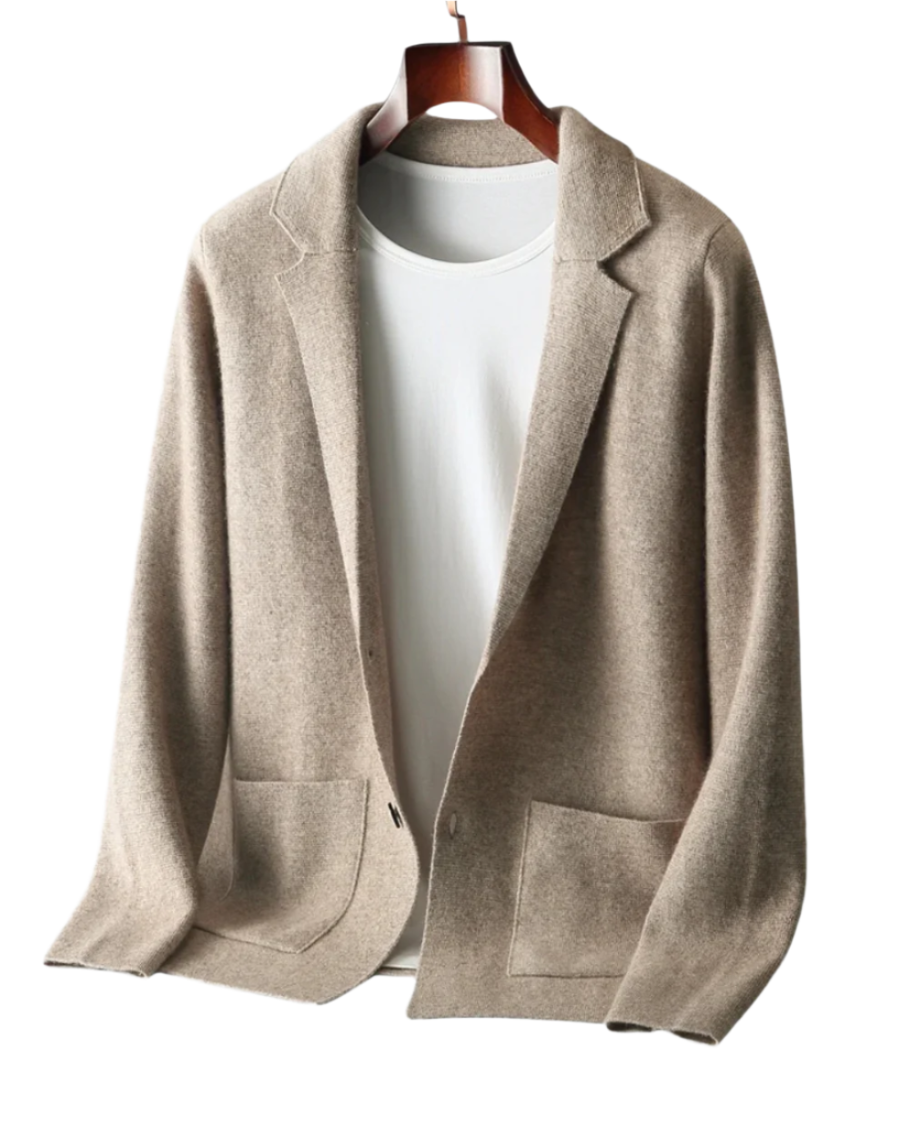 Bacchus Button-Up Cashmere Cardigan