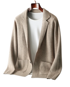 Bacchus Button-Up Cashmere Cardigan