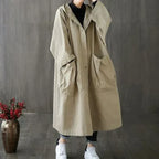 Alina Oversized Trench Coat for Ultimate Comfort