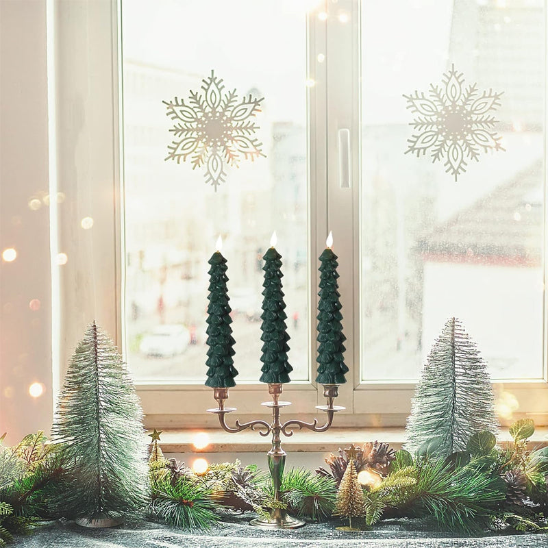 Remote-Controlled LED Candles for Christmas Trees – Safe and Elegant Holiday Decor