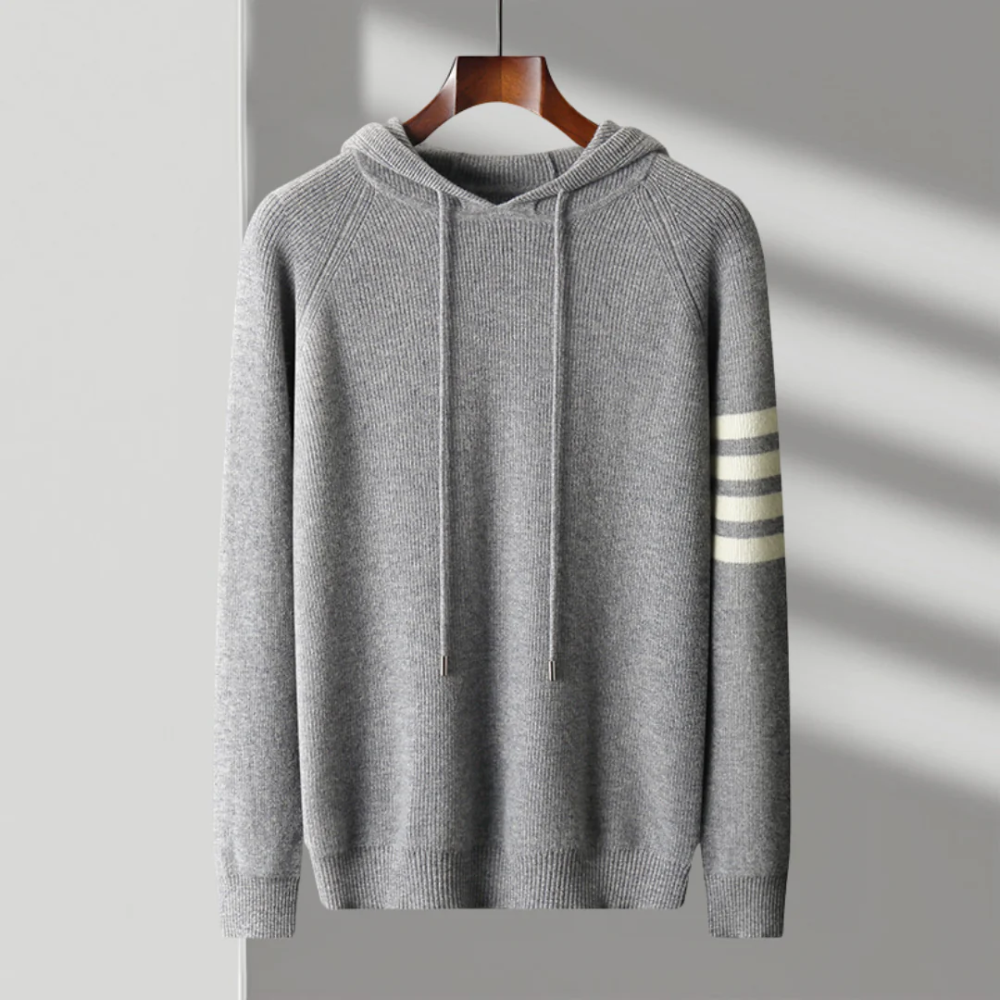 Arezzo Merino Wool Pullover Hoodie