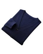 Merino Wool Knitted Waistcoat in Faunus