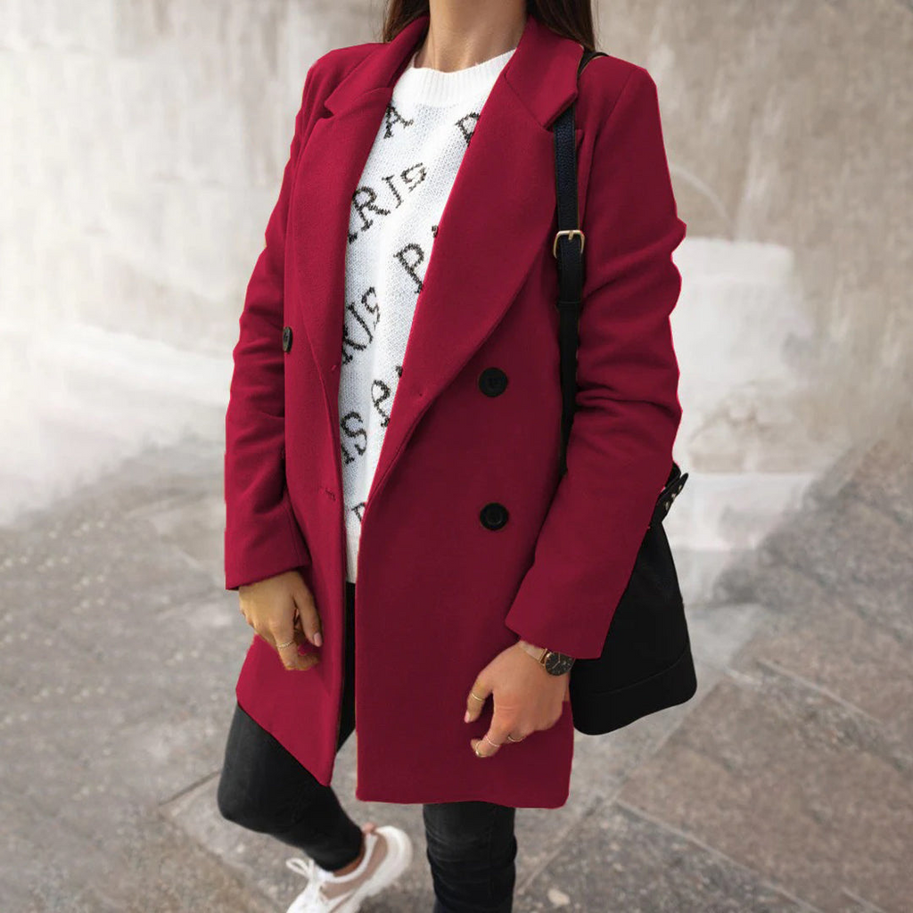 Anna - Long Women's Coat for Women
