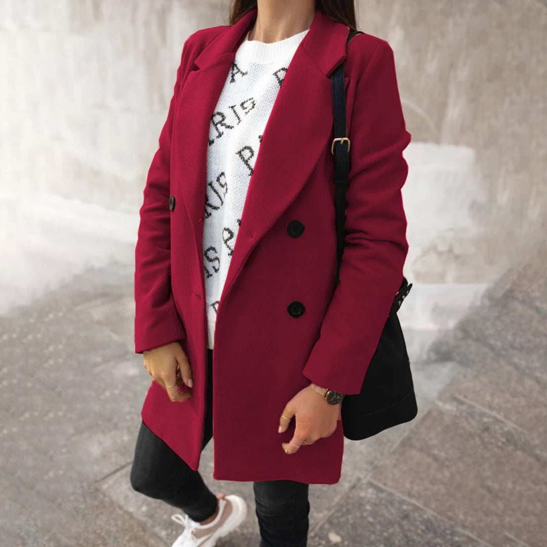 Anna - Long Women's Coat for Women