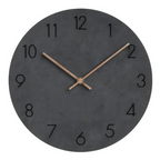 Elegant Minimalist Wooden Wall Clock