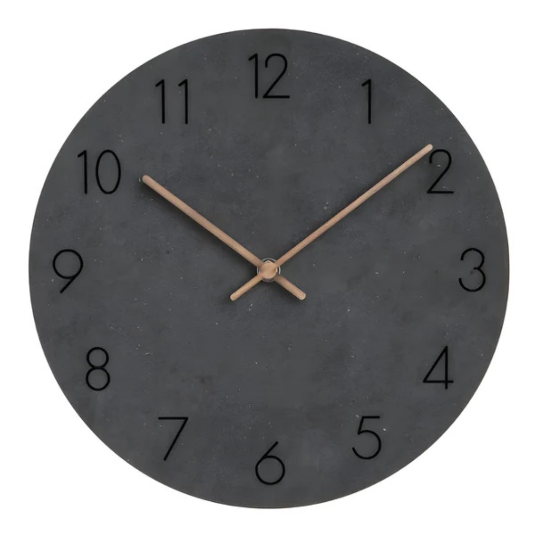 Elegant Minimalist Wooden Wall Clock