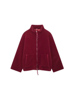 Cozy Oversized Women's Winter Jacket with Zipper and Pockets