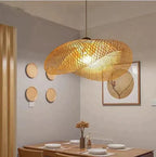 Chic Rattan Pendant Light - NaturGlow