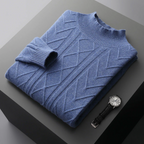 Cashmere Jumper with Mizar Pattern