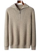 Half-Zip Cashmere Jumper from Portofino