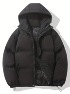 Men's Casual Hooded Dons Jacket - Winter Regular Fit - Puento Fortade TP 27 - Essential