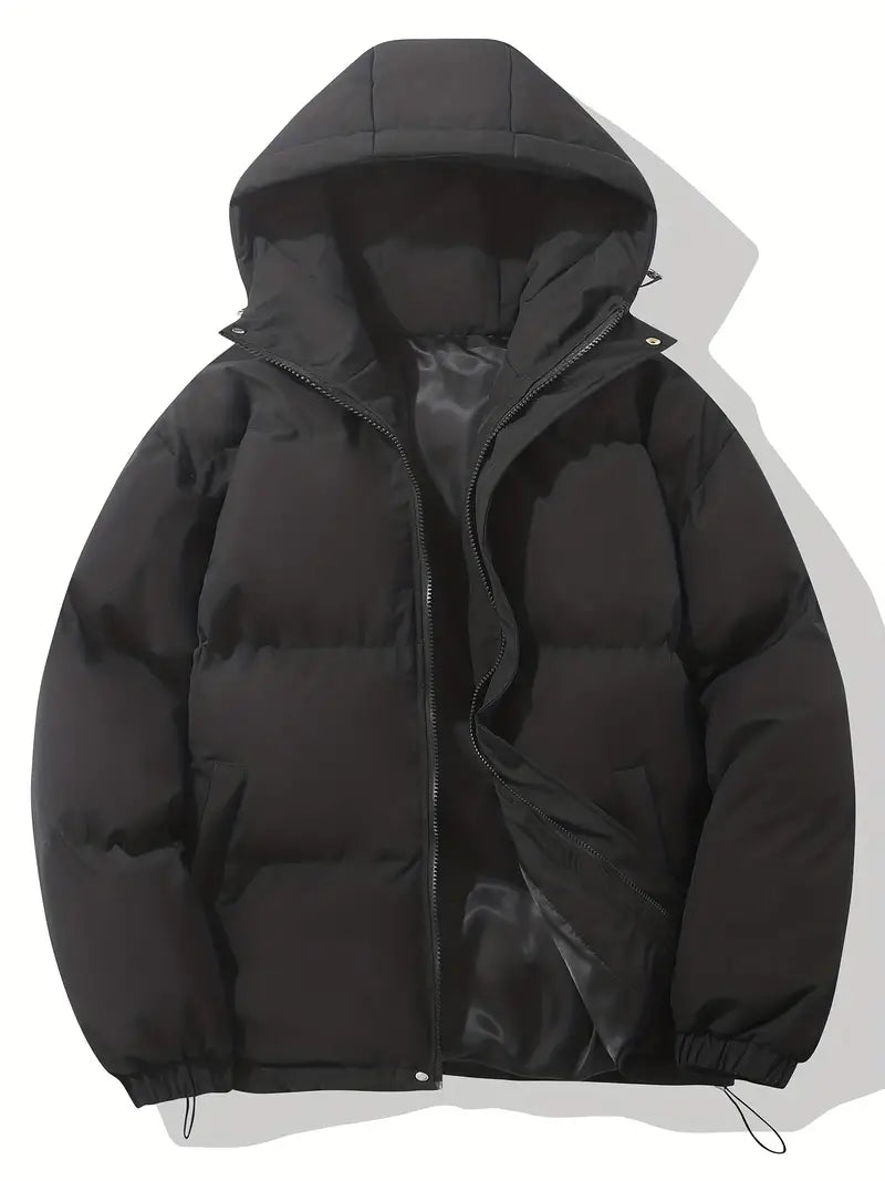 Men's Casual Hooded Dons Jacket - Winter Regular Fit - Puento Fortade TP 27 - Essential