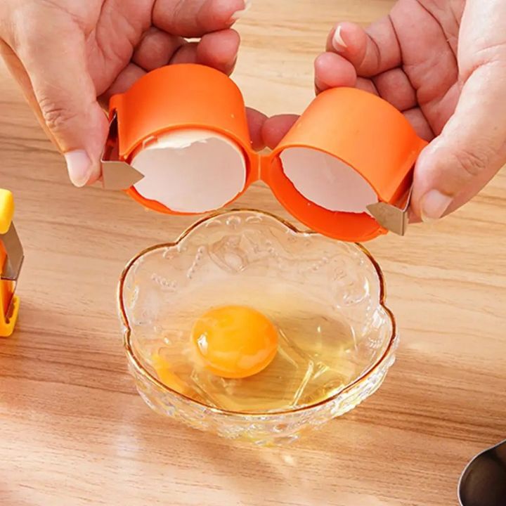 Buy One, Get One Free | Egg Cracker – Effortlessly and Hygienically Crack Eggs