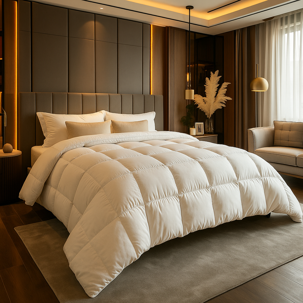 Luxurious Goose Down Duvet for Ultimate Comfort