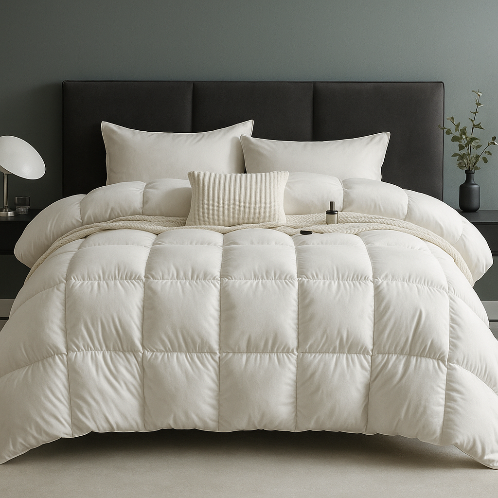 Luxurious Goose Down Duvet for Ultimate Comfort