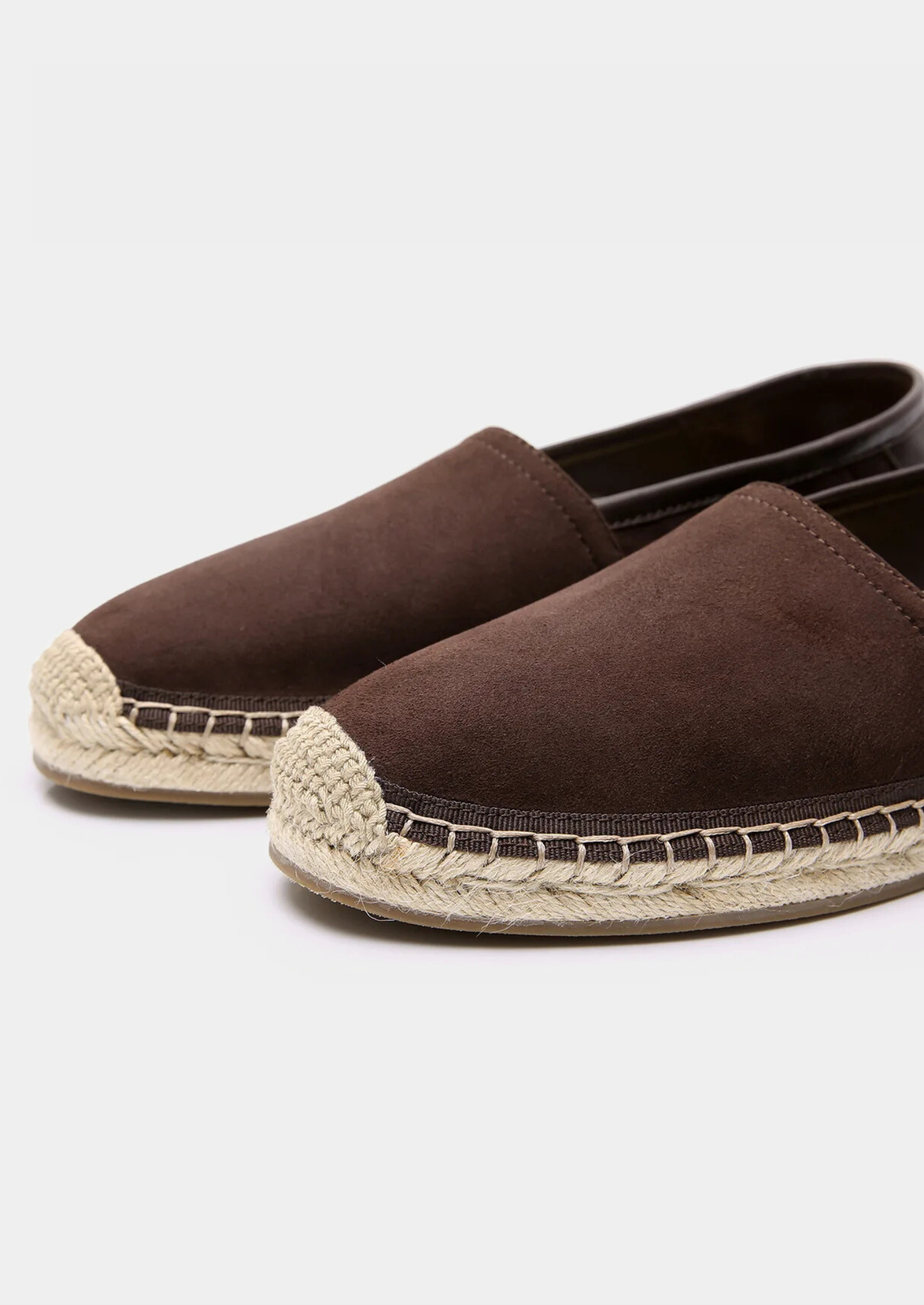 Dark Brown Seaside Espadrilles